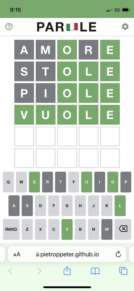 Anyone else playing parole?  This is a shot from the other day so there are no spoilers!   It's so challenging!