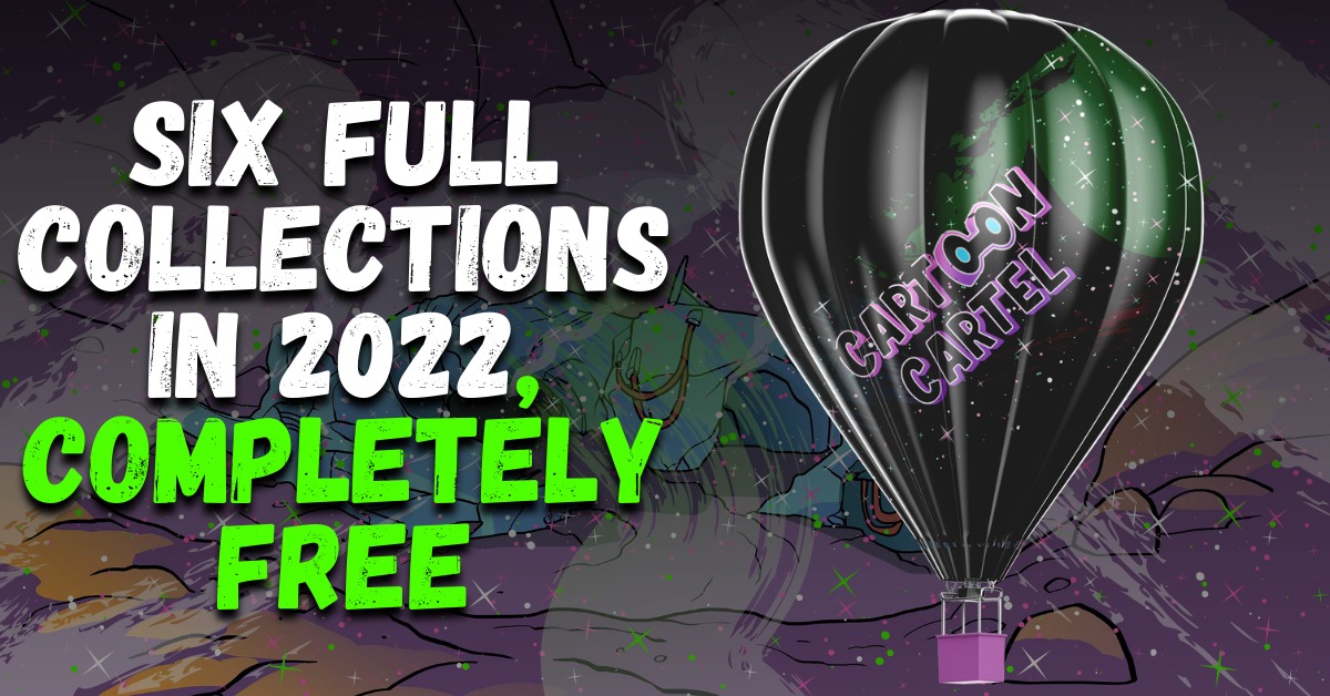 Cartoon_Cartel's tweet photo. Over the next 12 months we will be releasing 6 FREE airdrops for all holders of our 4 factions (yes Aliens included). 🎈

These collections will be used to expand the Cartoon Cartel story and incentivize users to hold long term 💪

#NFT #Solana #SolanaAirdrop #SolanaNFT https://t.co/KOtIFXo9Id