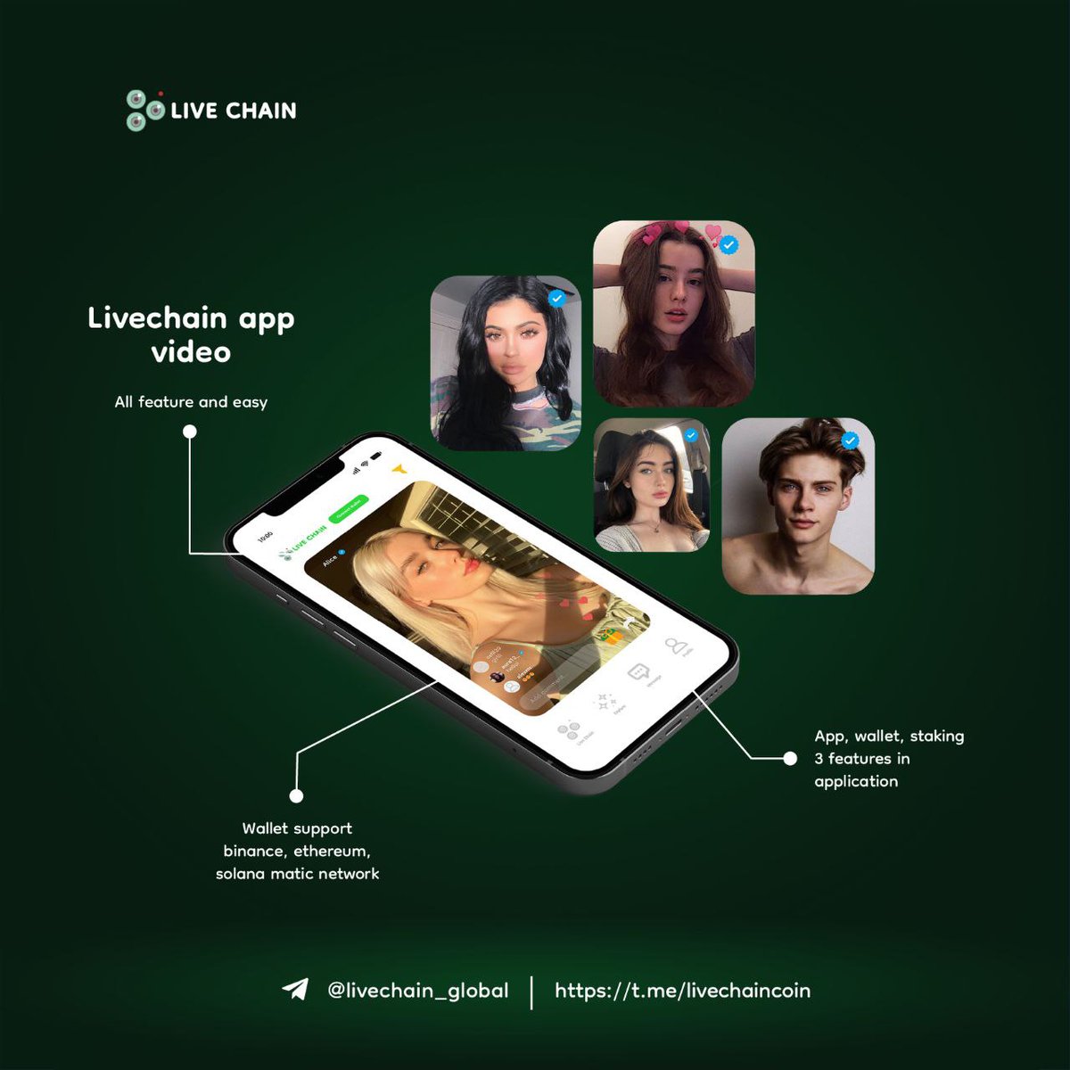 LiveOffic1's tweet photo. 3 Features in application!!!

#BNB #Binance #BabyDogeCoin #ASIX #cryptocurrency #crypto #bitcoins #tokocrypto #livechaincoin #LCC #arieltatum #mariavania #Tokens #TokenSale #Presale #apps #LiveVideo #wallets #Blockchain #DiamondHands https://t.co/MAPVNu7oOw