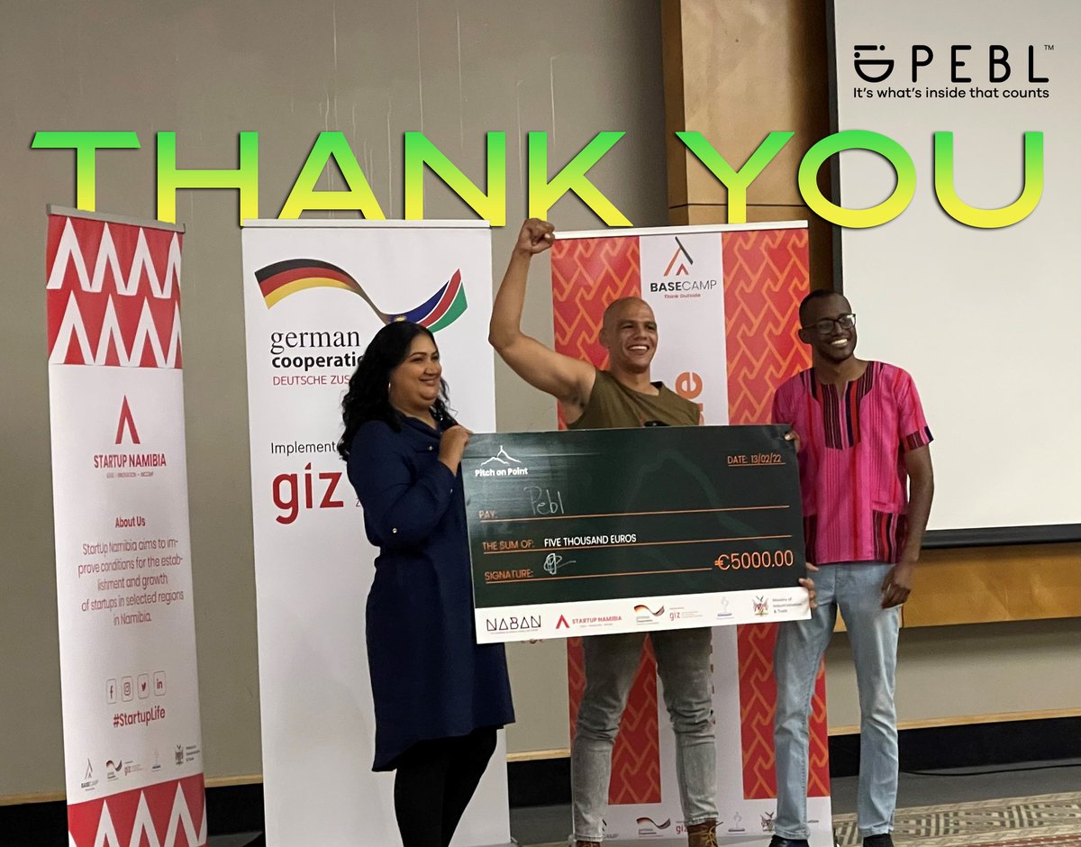 PEBLcomputers's tweet image. Thank you @startupnam for all the good stuff you sprinkle all over the Namibian Startup Ecosystem; we appreciate you!

#aboutlastsaturday #pitchonpoint #PEBLPOWER #PEBL #namibia