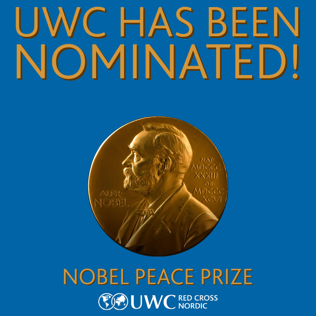 Dear RCN Alumni,

UWC was nominated for the Nobel Peace Prize! So, we want to nominate some relevant stories to peace, and we want to hear from you - do you have any UWC peace stories to share? Or, do you know anyone  Please reach out to me at mostak.rahman@uwcrcn.no