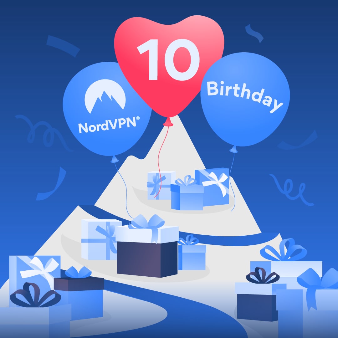 NordVPN’s turning 10! Flash gift giveaway: ❤️ this post and we’ll send you a personal promo code unlocking 1 free month on the 2-year plan! Running out soon.