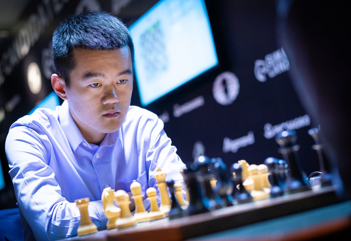 FIDE_chess's tweet photo. FIDE regrets to inform that GM Ding Liren will be unable to play in the second leg of the #FIDEGrandPrix, to be held in Belgrade from February 28 to March 14. Despite the will and the efforts from both parties, there are insurmountable obstacles that prevent him from playing. https://t.co/0hFdHKbcEL