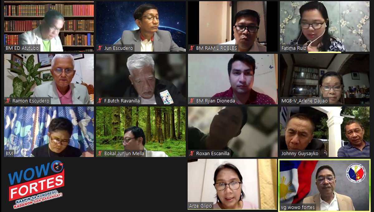 wowofortes's tweet photo. Virtual Session last night!

During the 131st Regular Session, the August Body welcomed Dr. Arlene E. Dayao, Chief Geologist from Mines and Geo-sciences Bureau RO-V to discuss projects for the province. 

 #WOWOrkSorsogon https://t.co/cWOF3qynku