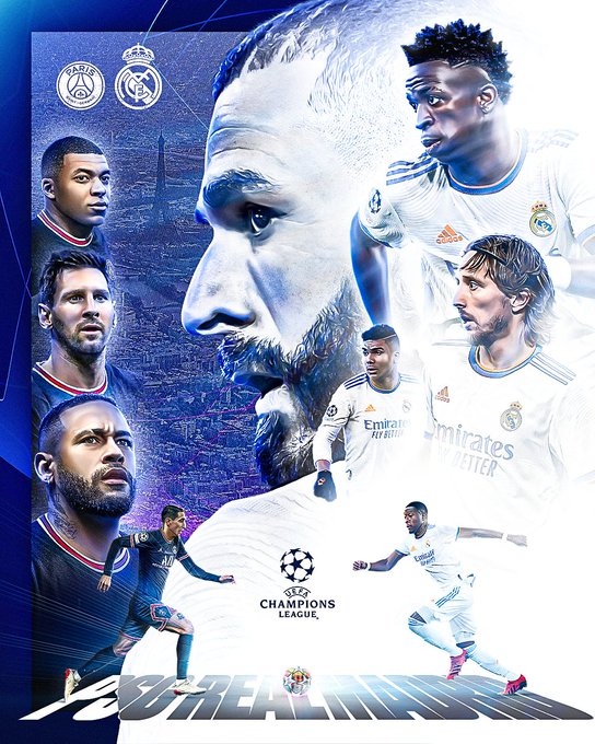 Real Madrid Sosyal Medya Ekibinin Hazırladığı Maç Görseli