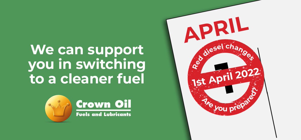 On 1 April, many industries are losing their entitlement to use red diesel which is a huge change for businesses. Many are using this as an opportunity to switch to a low carbon fuel such as HVO. Find out more about the upcoming change in legislation > bit.ly/3JaEAKG