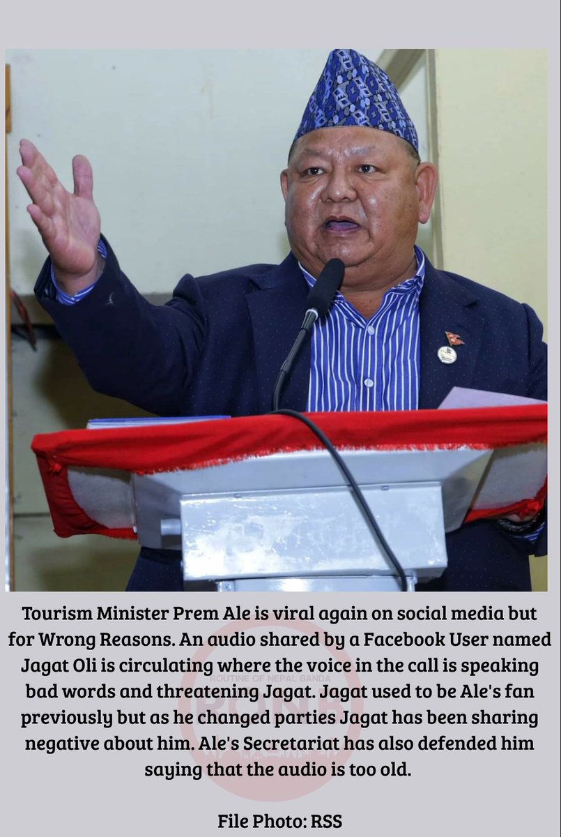 Routine of Nepal banda (@ronbupdates) on Twitter photo 