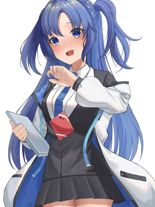 今日もかわいいねって言ってみたら
#ブルーアーカイブ 
#ブルアカ 