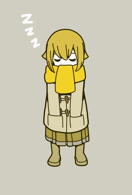 冬眠中zzz・・・
#ぼっち生活 