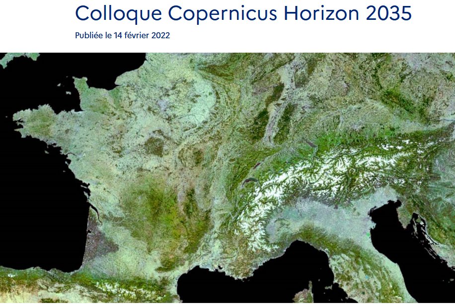 PatrickNedellec's tweet photo. #PFUE2022 Colloque @CopernicusEU Horizon 2035, 16-17 février, Toulouse, des solutions innovantes pour mieux répondre aux défis environnementaux. Des rencontres pour préparer l’évolution de Copernicus, un objectif d’anticipation renforcé. @sup_recherche
 https://t.co/35Ah7oyEJx https://t.co/OhZAI4PahT