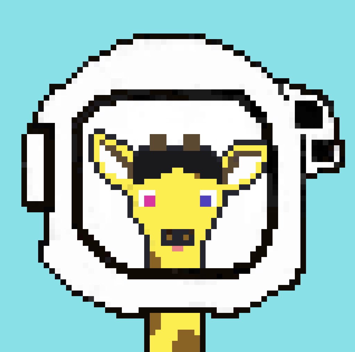 I'm going to draw this NFT astronaut giraffe he's cute I'm sure the others think so too just like, follow and drop the wallet that the winner will see tomorrow in the wallet 🎉❤️
<a href="/opensea/">OpenSea</a> 

#NFTGiveaway #NFTCommunity #NFT #NFTs