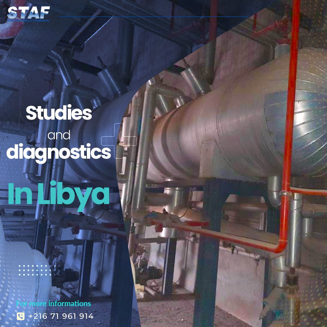 StafroidP's tweet image. Diagnostic mission for the components of an industrial refrigeration system using ammonia in Libya.