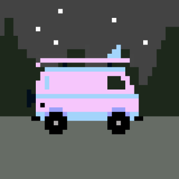 blockbagel's tweet photo. @tiffatronn @CryptoVanzNFT You showed me your van, now I show you mine. Look what this Bagel found in one of the @CryptoVanzNFT mints today. 👀 (pssst) I hear rumors of more pastel. #cryptovanz #toottoot https://t.co/yqx8VGIyJX