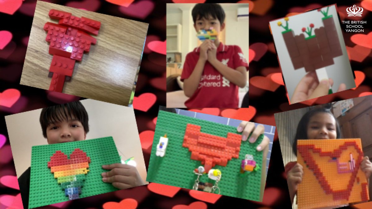 BSYangon's tweet image. Happy Valentine's Day from LEGO ASC!
#BSYCommunity #NAEAchievers #NAEBeAmbitious #BSYlife #BSYVirtualSchoolExperience #NAEVirtualSchoolExperience