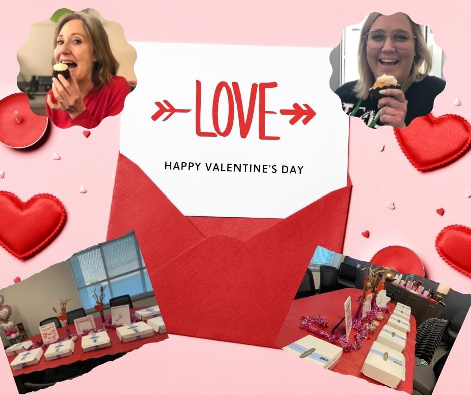 We spread a little Valentines love for our <a href="/GarciaGators/">GarciaGators</a> staff today with mini bundt cakes!