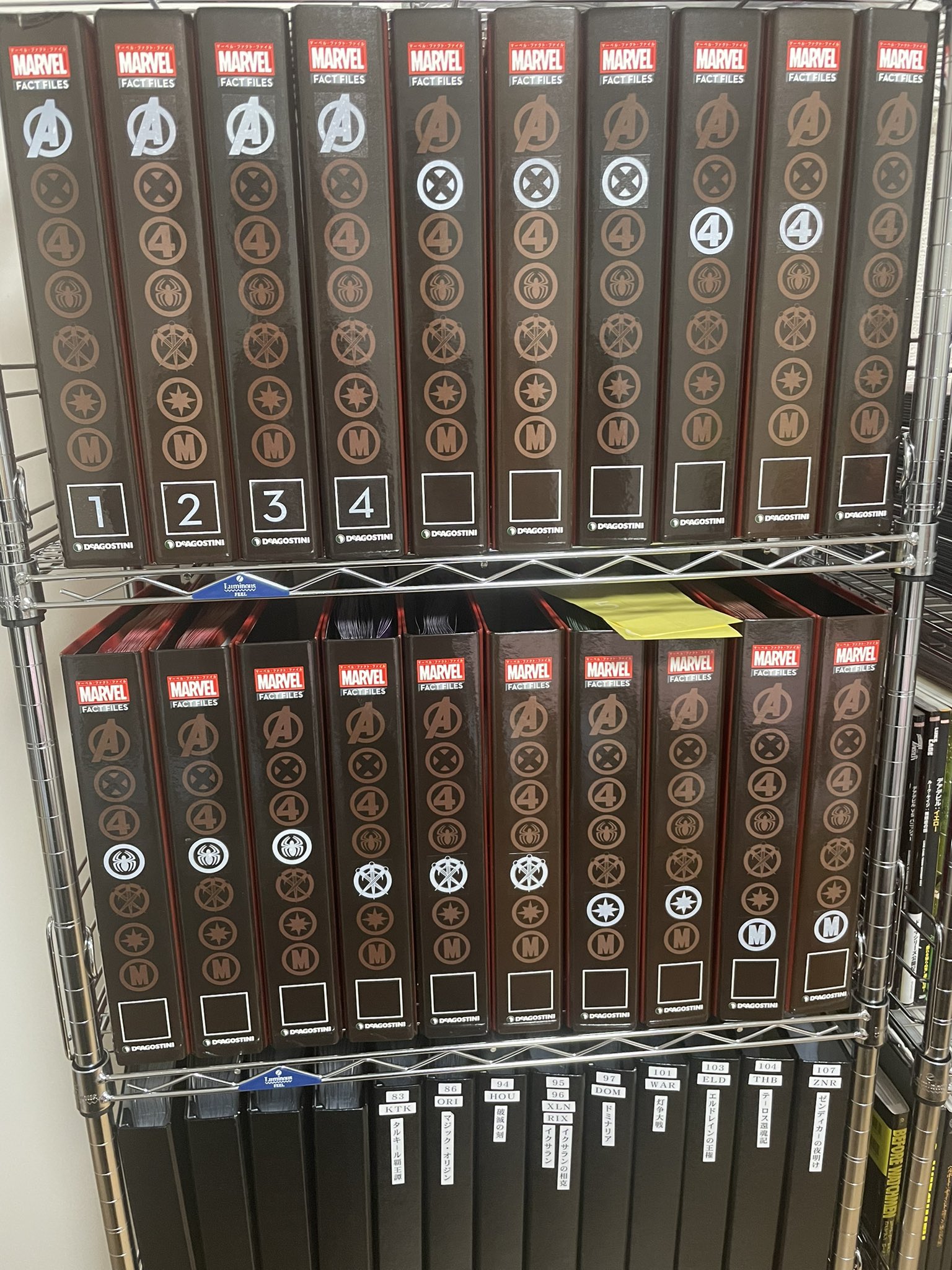 マーベル・ファクト・ファイル　1〜200号　全巻セット マーベル・ファクト・ファイル 全1〜200号セット マーベル・ファクト
