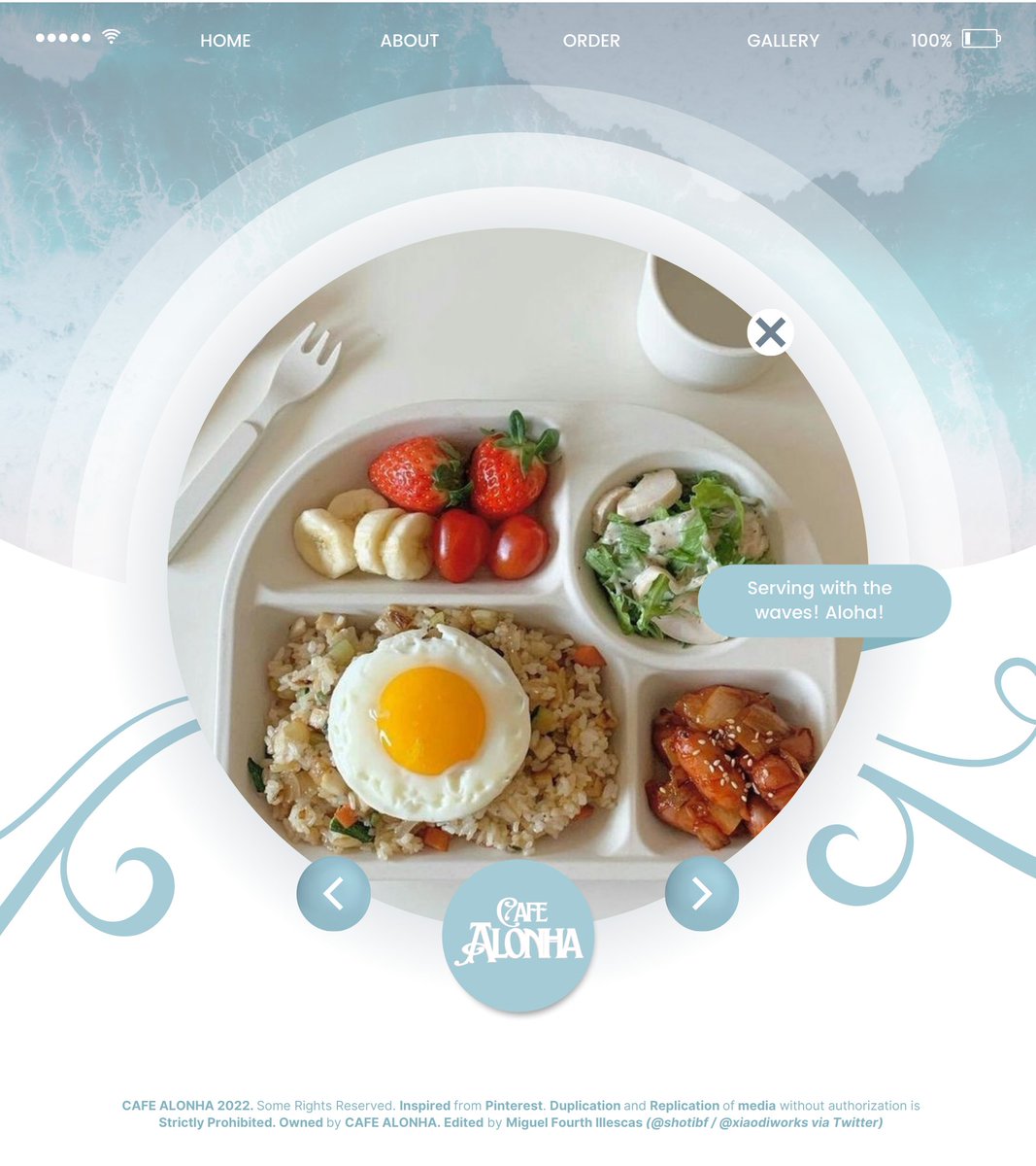 waynearchvs's tweet photo. ㅤㅤ

     ┊ ➶ ｡˚ ° Serving with the waves!
                    a delivery for you . . . 

      ➸  @jejepinas
      ﹙ enjoy your lunch!﹚

      ✦ yunique.

ㅤㅤ https://t.co/r7L9E6oxhE