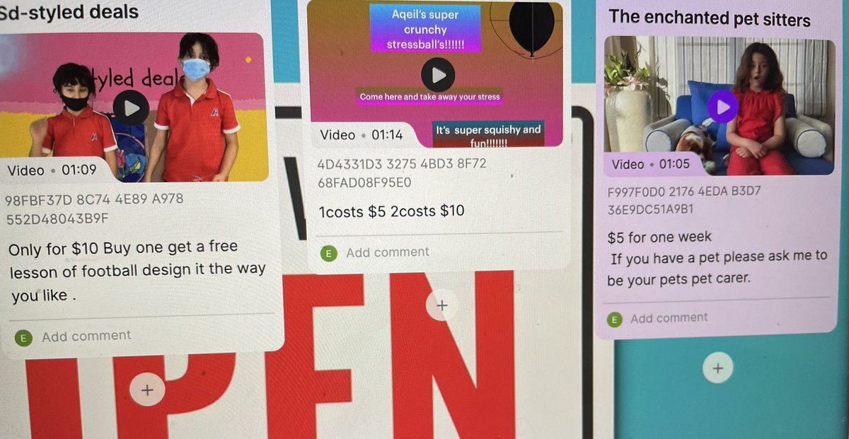 mrsemmastephens's tweet photo. It’s Market Day! Grade 2 have been working so hard to create a business plan and advertisement for our Economics unit. They can’t wait to ‘shop’ and count the profit #minientrepeneurs #futurefluent #inquiry @DAAElementary https://t.co/iNsZm3G0pN