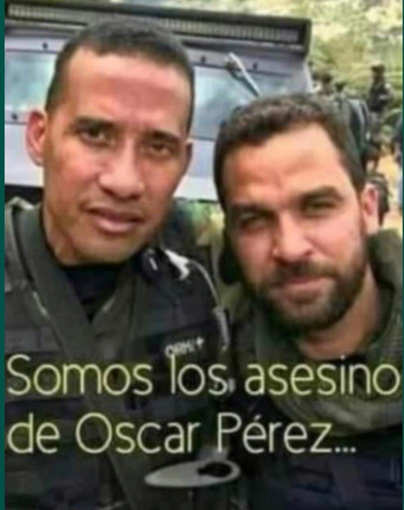 AmintaPerez3535's tweet photo. Prohibido olvidar la masacre de el Junquito, 15-01-2018, estos son algunos de los genocidas! Justicia ante el CPI, https://t.co/4BOiPfboV4