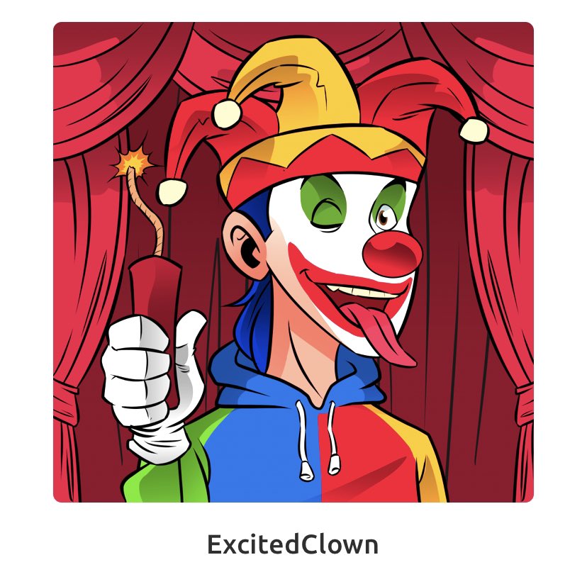 Clumsy Clown tweet media