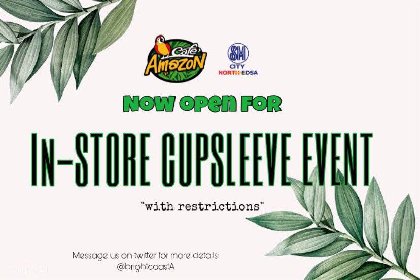 Good News!!🎉

We will now be accepting WALK-IN cupsleeve events!

Message us to reserve! 😀