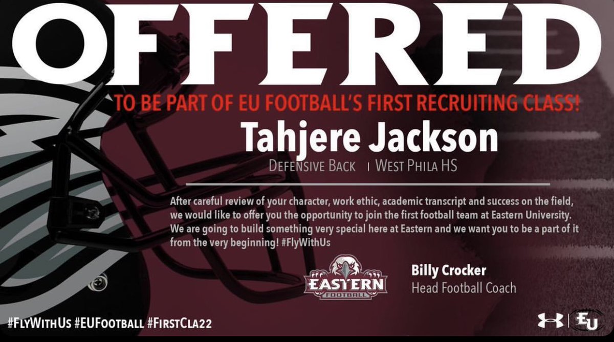 koachbubb's tweet photo. On behalf of the Speedboy family I would like to thank @Omeezi_ and coach @Coach_Crock for the opportunity‼️‼️‼️ @TahjereJackson1 won’t disappoint, you guys got a dog💪🏾🔵🟠#speedboy #westphillyhigh #homegrown #eastern https://t.co/6MbGIQZ7xl