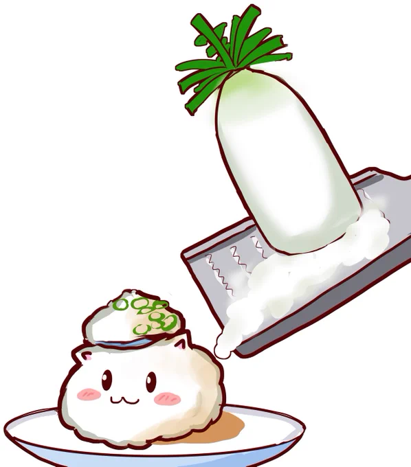 雪民さんは大根おろしだった…⁉︎ 