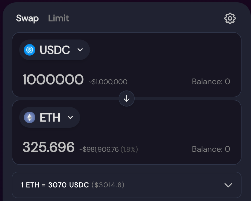 __DeFi__'s tweet photo. The most underrated and underutilized swap liquidity in the world

Can't last for long, and it won't

Left: GMX
Top right: SUSHI
Bottom right: Uniswap https://t.co/9LlyhtWKIY