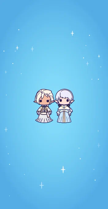 今週はバレンタイン週間ってことで
アベック描きます。
#FF14 #お昼休みの息抜き 