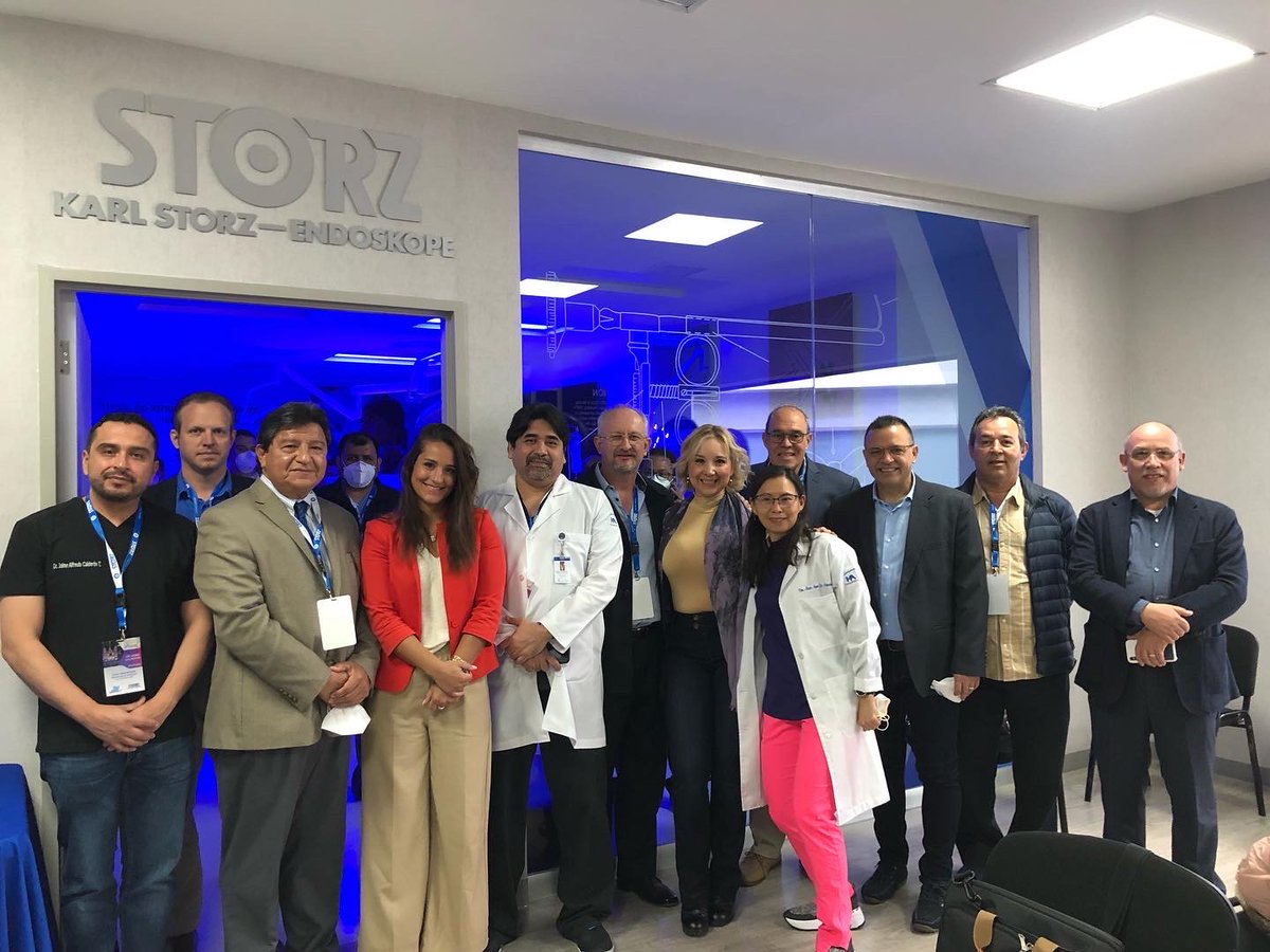 SiaegiOrg's tweet photo. Excelente Jornada. Inauguración del Centro de Entrenamiento en Cirugía mínima Invasiva, Hospital Los Ángeles, Karl-Storz, Morelia - México. Felicitaciones Dr. Armando Menocal, su Equipo y Dra. Lucia Orbea. https://t.co/tO6Wj2XYbr