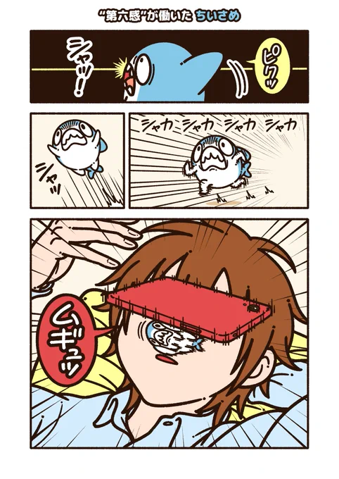 "第六感"が働いた ちいさめ
#ちいさめ 