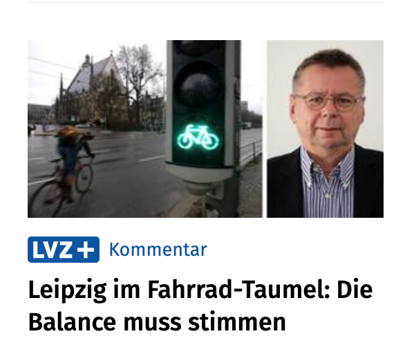 x_xjochen's tweet photo. Leipzig im Fahrrad-Taumel?

"Die Balance 
muss stimmen!"                      Die "Balance" https://t.co/FBCDLUgwKZ