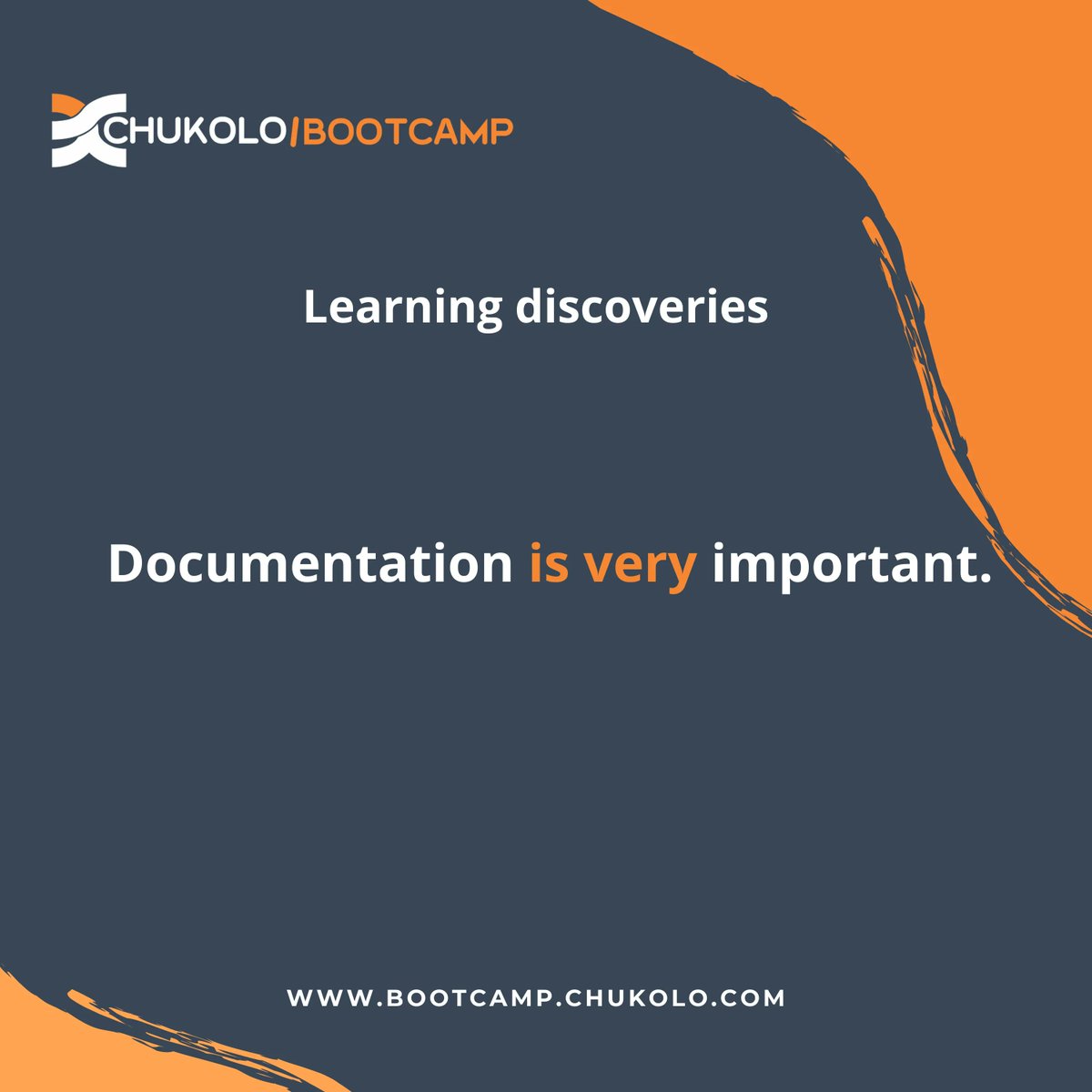 ChukoloBootcamp's tweet photo. Learning discoveries ๐ค
#LearningWithChukolo #YouSefFitSabiCode #ChukoloBootcamp https://t.co/xm2cuWI1jj