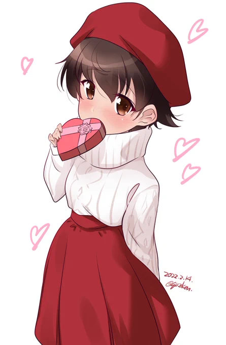 女子力チューンナップした麗羅チャン先輩🍫
#mow版深夜のお絵描き60分一本勝負
#mow版深夜のお絵描き60分一本勝負_20220214
あけましておめでとうございます〜!本年も宜しくお願いします!!🙇🙏
そしてハッピーバレンタイン…(死んだ目 