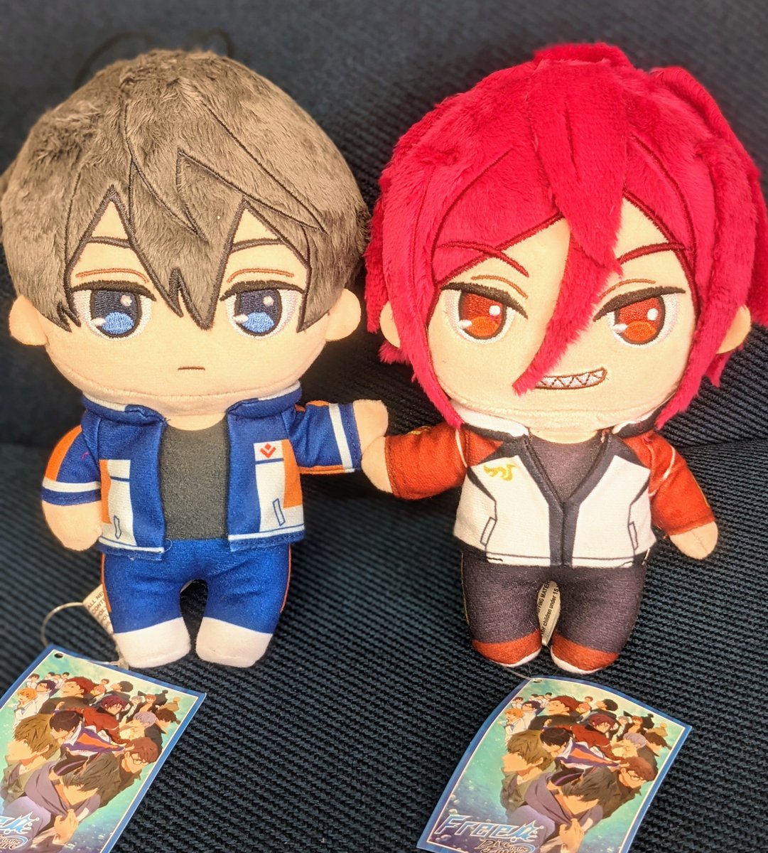 kanbabichio's tweet image. あーーーー！！心なしか髪がボサボサだけどアメぬい遙凛ちゃん届いた～～！！！かわいい～～～！！😂😂🙏🙏