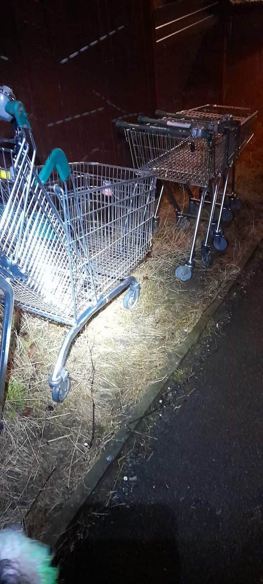 mikelongson's tweet photo. @Morrisons 
Please get your trolleys.
I went to great lengths to retrieve them.
5 trolleys dumped in
Canal at Swing Bridge 58A. BURNSIDE RD.
They are out now but can someone or everyone get in touch with Morrisons KingswaY AGAIN!
01706 646484 5 new undamaged 
Cheers. https://t.co/jtprKAIXnW