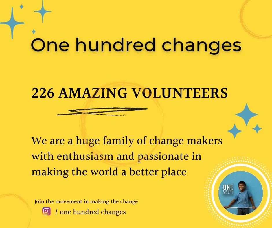 JuStepRoc1's tweet photo. Together we made this possible.. Heartfelt gratitude to all the fellow volunteers.

Join the movement in making the change #OneHundredChanges #SocialMedia #education #nonprofitorganisation #India #BeKind #SupportIsEverything #blessed https://t.co/qUU0E6nGU3