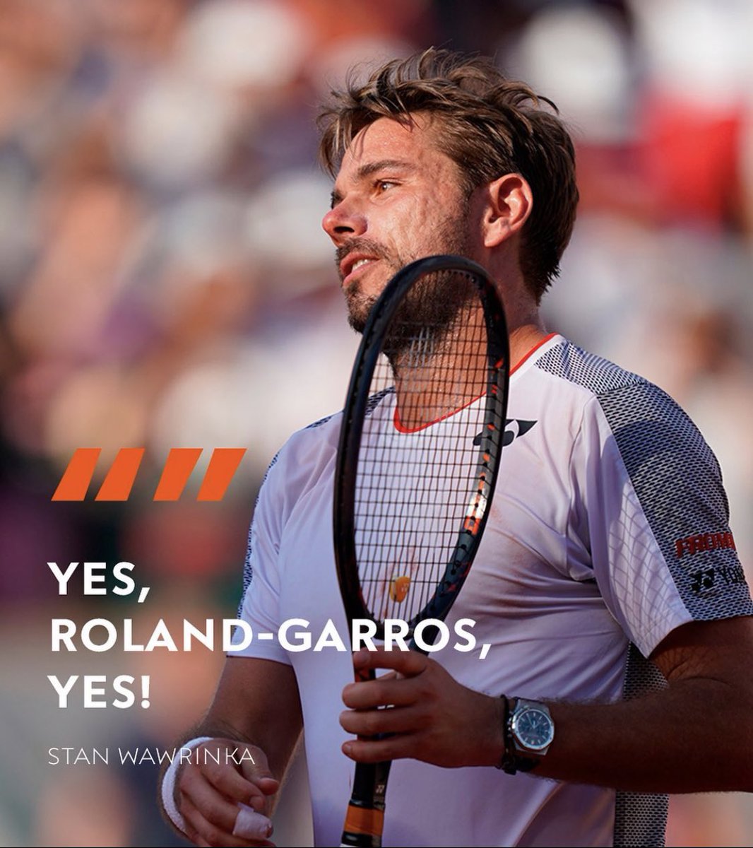 MagaliDimarco's tweet photo. Et cette nouvelle…. 🤩😍
@stanwawrinka @rolandgarros #stanisback https://t.co/nfWNeennvv