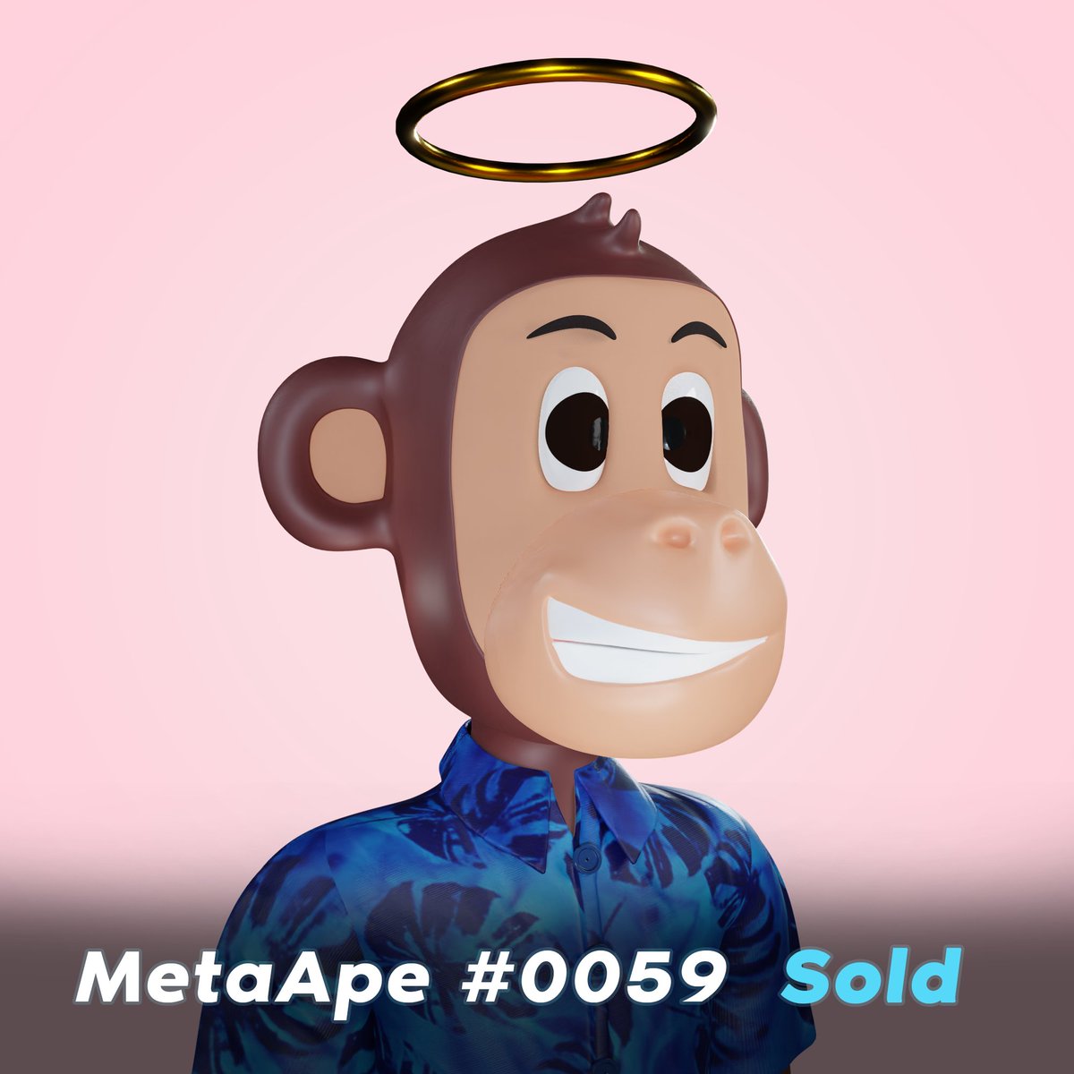 METAAPE#0059  sold today
Owned by: savitarasitha

Join discord for more Updates

#NFT #opensea #metaape #investing