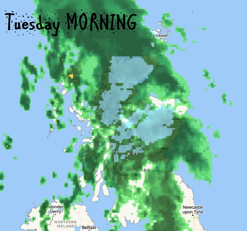 WindyWilson88's tweet photo. TUESDAY SCOTLAND
Windy says as forecast - Wind. Rain. Wintry showers
For some. Not all
Hopefully clears up a wee bitty this afternoon
#WindysTuesdayUpdate #TuesdayVibes #TuesdayMotivation https://t.co/CQ4cpeUDDQ