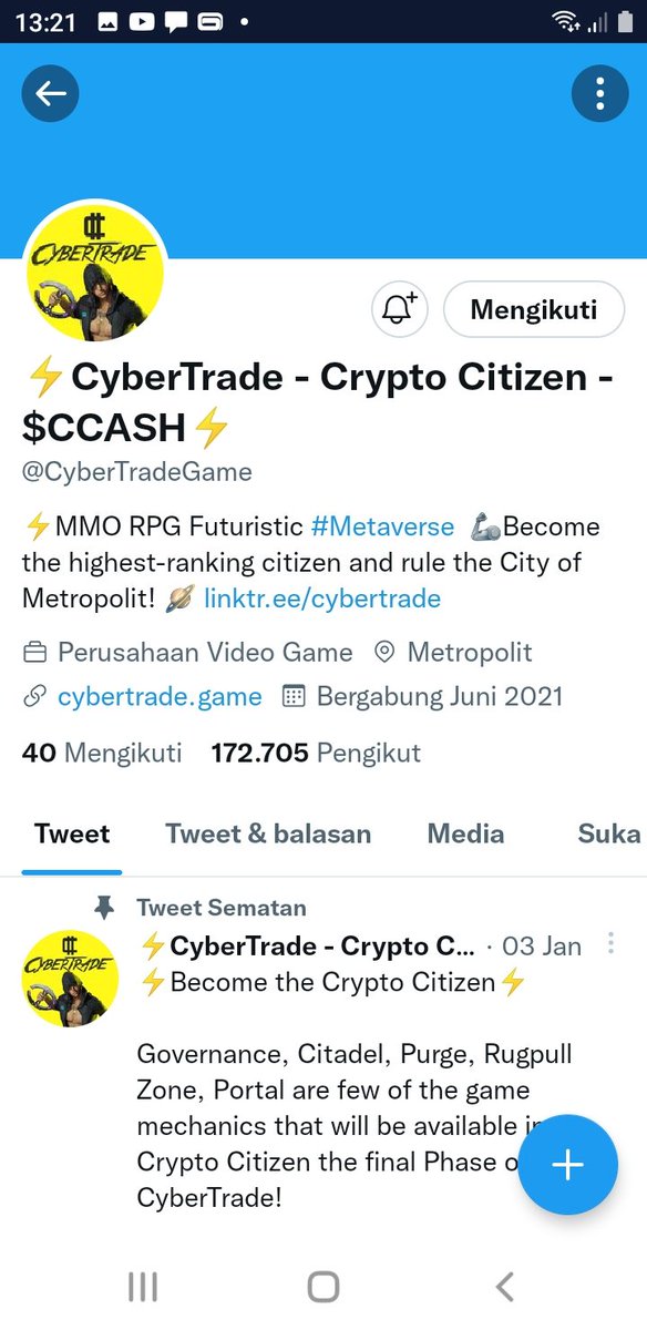 WinnerDolar's tweet photo. @HwanniePromotes @DAOblackswan @CyberTradeGame Done https://t.co/QBOhcYkR8a