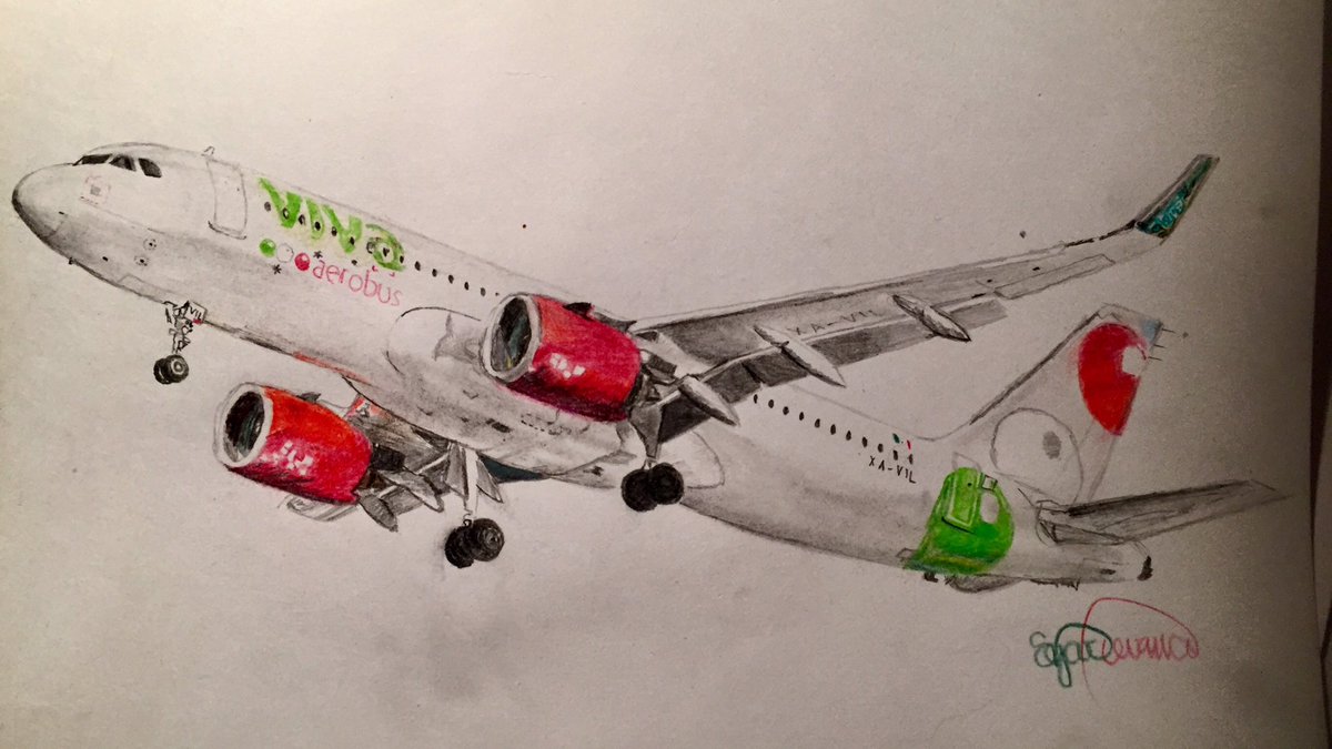 Reto: Empezar un dibujo del XA-VIL, (<a href="/VivaAerobus/">Viva</a> <a href="/Airbus/">Airbus</a> A320-271N) y terminarlo antes de la medianoche.

Resultado, 23:59:18:
