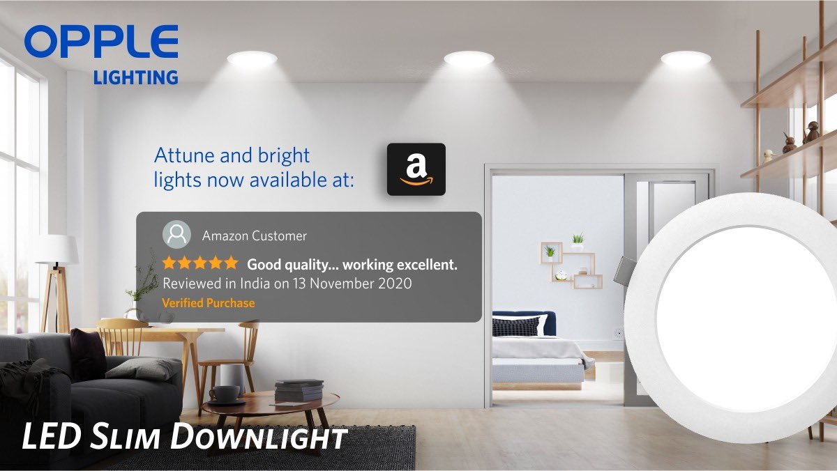 Oppleindia's tweet photo. Our LED Slim Downlight is flicker-free, offers high lumen output, with low energy consumption. It is available in 4 different Watts and two shapes, round & square.
Buy on Amazon - https://t.co/YLpQckaJKL
#DownLight #SlimDownlight #LEDDownlight #CeilingLight #CeilingLamp #Light https://t.co/bysLENP4UE