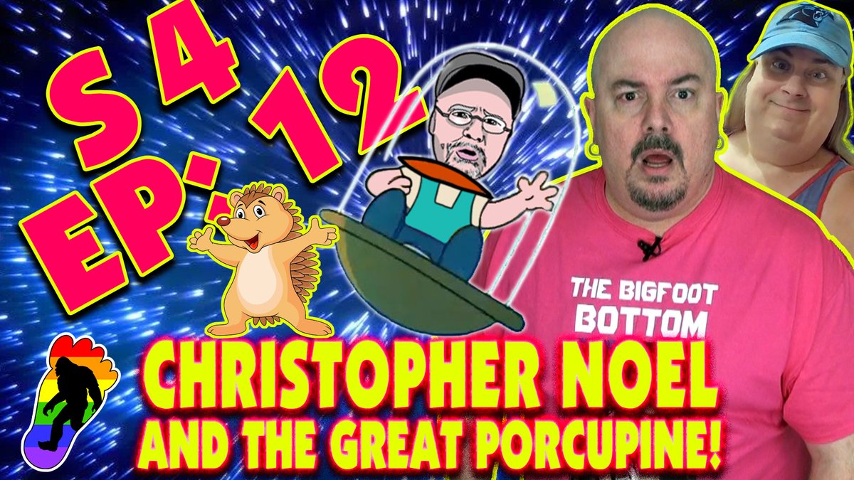 Rictor_Riolo's tweet photo. So some guy thinks he filmed a #bigfoot...But it's really a porcupine! Meet Christopher Noël: https://t.co/ZrAeRtTnSe He's a bigfoot author who also writes naughty adult novels and makes inappropriate racial jokes during his stand up comedy. This stuff writes itself! #Sasquatch👣 https://t.co/L4YgOoEtEx