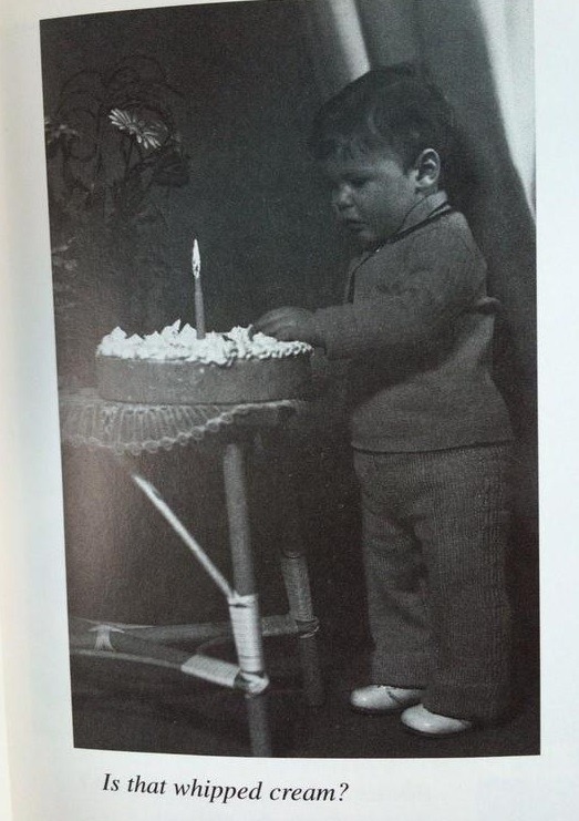 Happy 50th birthday to Jaromir Jagr. Here\s Jagr on his first birthday, from his 1997 autobiography. 