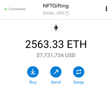 NFTGifting's tweet photo. I'm giving $2,600 $ETH to my Followers 🎁

RT ❤️ &amp; Follow Me ✅ Drop your wallets! 👇 https://t.co/C26b3SJUG2