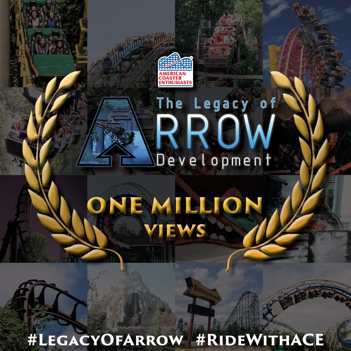 One year ago today, #LegacyOfArrow surpassed 1 million views on @YouTube. Since then, the film has racked up over 378k more. Talk about spreading the love. #RideWithACE