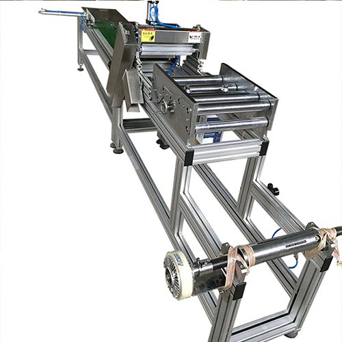 Aluminium Separator Pleating Machine
Specification:
1. Max.width: 300mm
2. Max.Coil diameter: 1000mm
3. Speed: 20 sheets/min(length：500mm)
4. Motor power: 0.75kw
5. Power supply: 380V/50Hz
6. Working air pressure: 0.6MPa
7. M/C weight: 600kg
filtermachinery-sj.com/product/alumin…