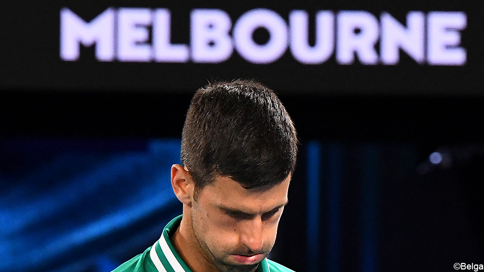 sporza's tweet photo. Novak Djokovic sprak exclusief met BBC: "Vrije keuze is voor mij belangrijker dan eender welke titel, ben bereid om nog grandslams te missen"

https://t.co/JQzvATEp6X https://t.co/i3nCd3RPiS