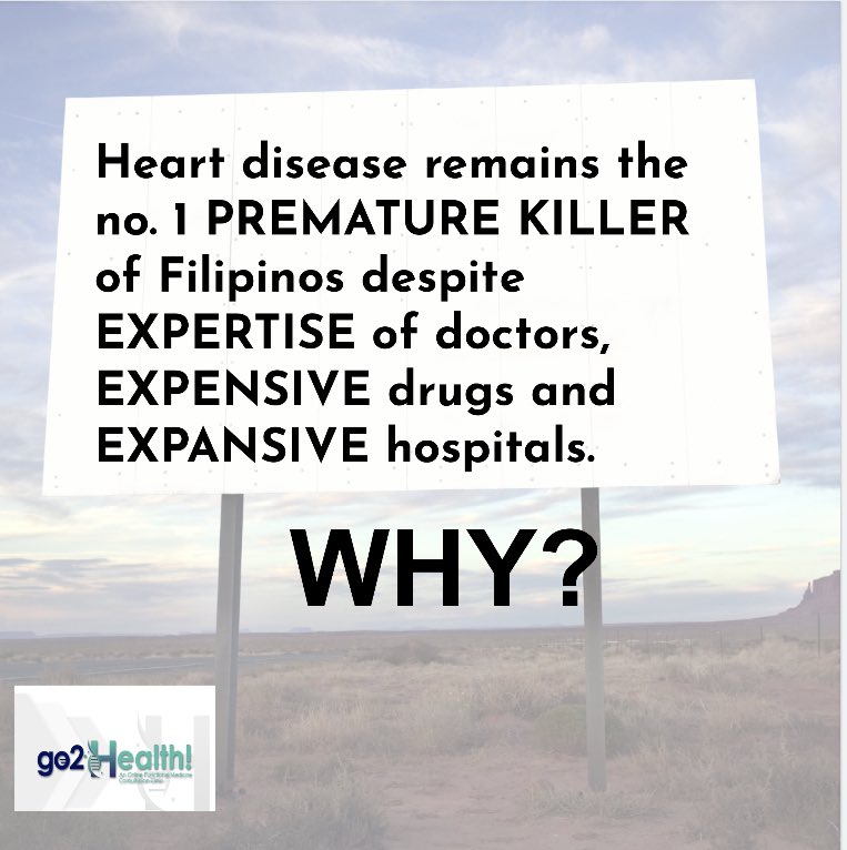 Heart disease is the leading cause of death BUT the ACTUAL CAUSES are unhealthy foods, smoking, stress, sleep deprivation, sedentary lifestyle, plus 400 plus more of many compromised metabolic factors!